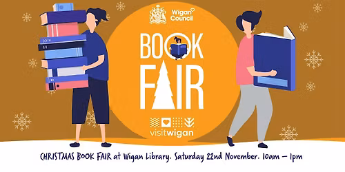 Wigan borough libraries Christmas Book Fair!
