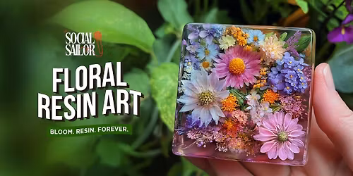Floral Resin Art Date - Bangalore