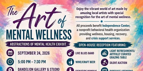 Low-reen & Friends @ Art of Wellness ~ Fundraiser Event for Independence Center @ Dandelion Gallery!