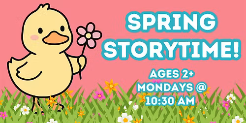 Storytime for Ages 2+ @ Library Meeting Room