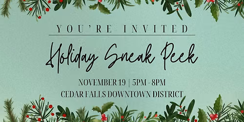 Holiday Sneak Peek