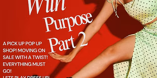 Purge with Purpose Pop up Shop!