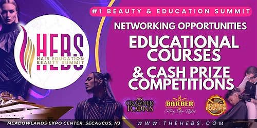 Hair Education Beauty Summit May 2-4, 2026 (Yacht Party on May 2nd)