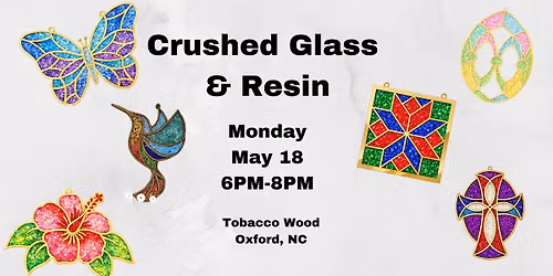 Crushed Glass & Resin Workshop