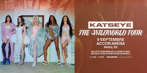 KATSEYE | Accor Arena, Paris - 9 septembre 2026