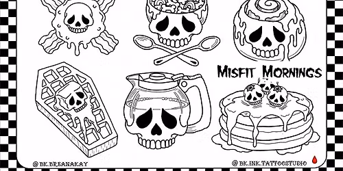 MISFIT \u2620\ufe0f\ud83e\udd5e\ud83e\ude78MORNINGS (A Breakfast Club)