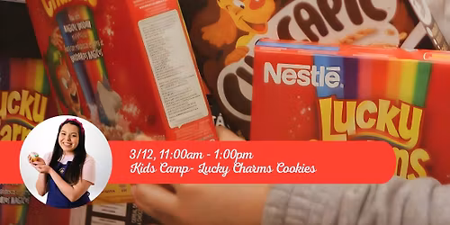 KIDS CAMP LUCKY CHARMS COOKIES 