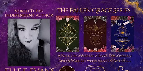 Meet and Greet with Elle E. Evans at Muses of Storytelling, a Texas Author Con