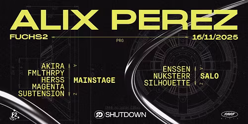 Shutdown: Alix Perez, Magenta, Subtension, Akira, FMLTHRPY, Herss