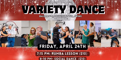 Variety Dance Party - April 24th (Rumba)