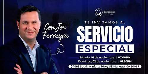 JOE FERREYRA SERVICIO ESPECIAL - DIA 1