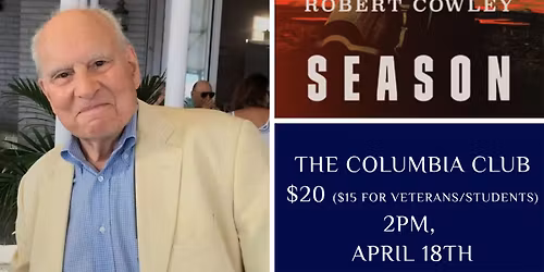 The Killing Season: Robert Cowley at the Indianapolis Rare Book Fair