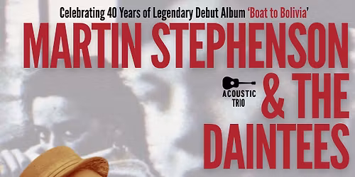 Martin Stephenson & the Daintees (Acoustic Trio) - Live in Walkington nr Beverley