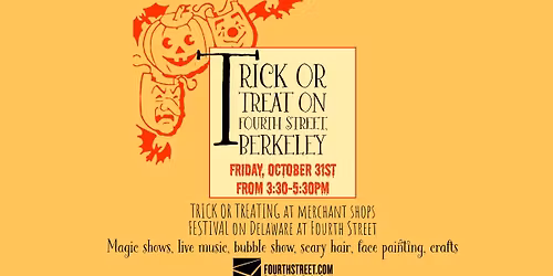 Halloween Fest & Trick or Treating on Fourth Street 2025