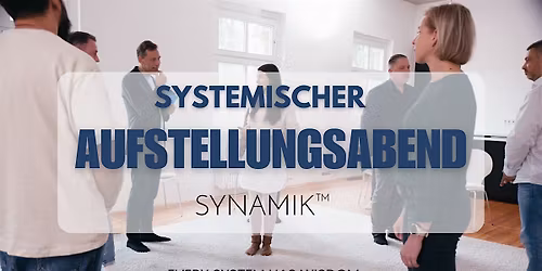 Systemische  Aufstellung mit M. H\u00fcbenthal I Experimentelle Auftellung