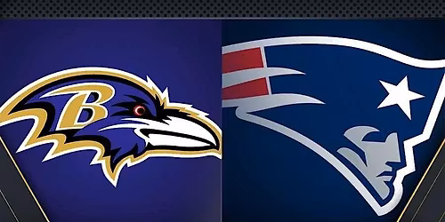Baltimore Ravens vs  New England Patriots Ikonic Watch Party