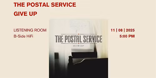 Postal Service: Give Up