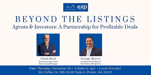 Agents & Investors: A Partnership for Profitable Deals