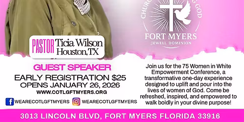 75 Women In White Women's Conference