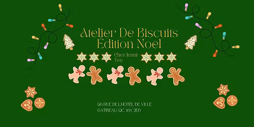 Atelier Biscuits de No\u00ebl chez Jenni Tea