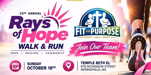 33rd Annual Rays of Hope Walk & Run