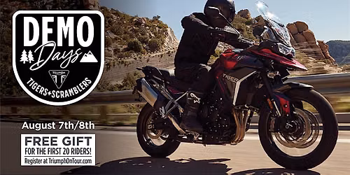 Triumph Demo Days (Tigers & Scramblers): Triumph Logan