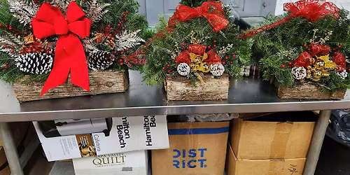 2025 Cemetery Box Making Class at the LEAF