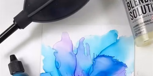 Alcohol ink fluid workshop