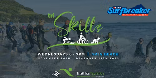 triSKILLZ EVES Surfbreaker Triathlon