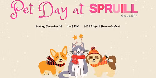 Pet Day at Spruill Gallery
