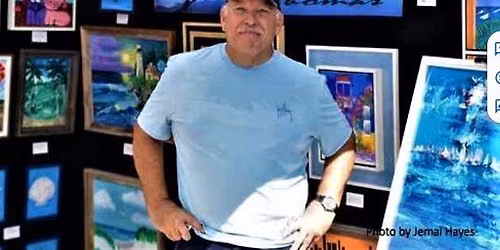 Meet artist Joe Thomas during Artwalk Alley - Friday