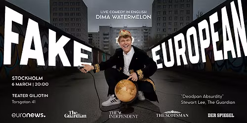 Fake European: English Stand-Up Comedy in Stockholm