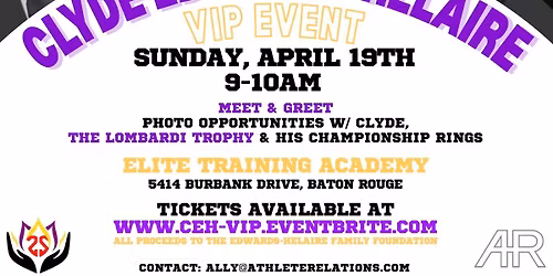 Clyde Edwards-helaire Meet and Greet