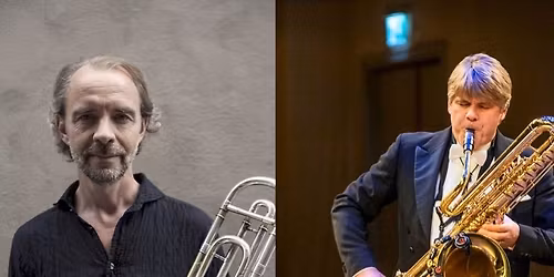 Konsert med Ivo & J\u00f6rgen: Trombon, saxofon och elektronik