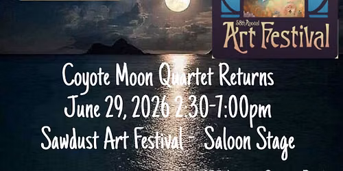 Coyote Moon Returns to Sawdust Art Festival 