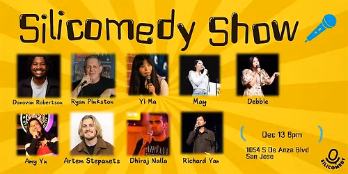 Silicomedy Show: South Bay Standup!