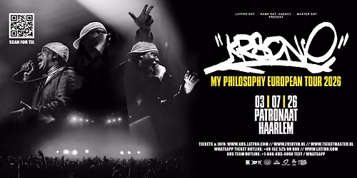 KRS-ONE | Patronaat Haarlem