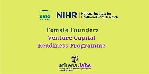 SBRI Female Founder Showcase Pitch Event - London