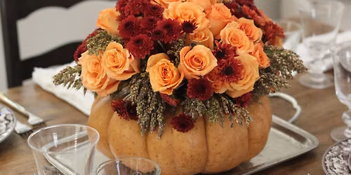 Workshop: Mum-pkin Table Centerpieces