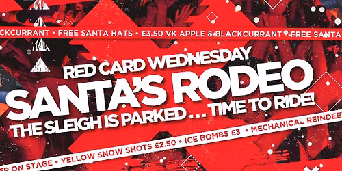 Red Card Wednesday Santas Rodeo