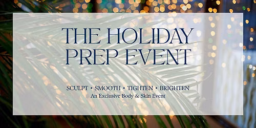 The Holiday Prep Event