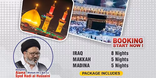 Umrah & Zyaraat Iraq