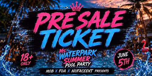 Ms.WaterPark Summer Pool Party