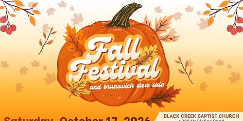 2026 Family Fall Festival at Black Creek Baptist Church