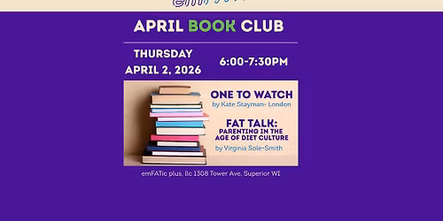 April emFATic+ Book Club