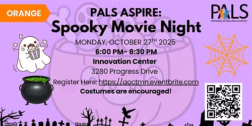 PALS: ASPIRE Spooky Movie Night