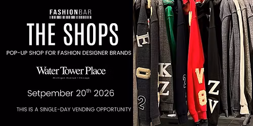 The Shops - Single Day Pop-up - September Edition