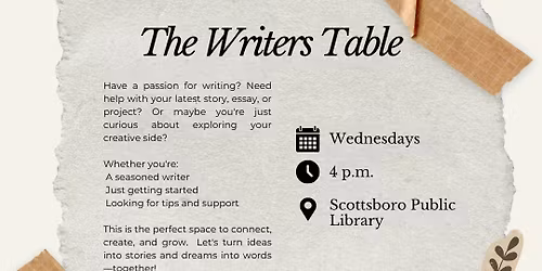 The Writing Table
