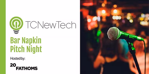 TCNewTech Bar Napkin Pitch Night