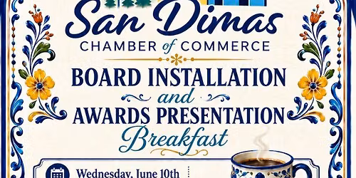 San Dimas Board Installation & Awards Presention